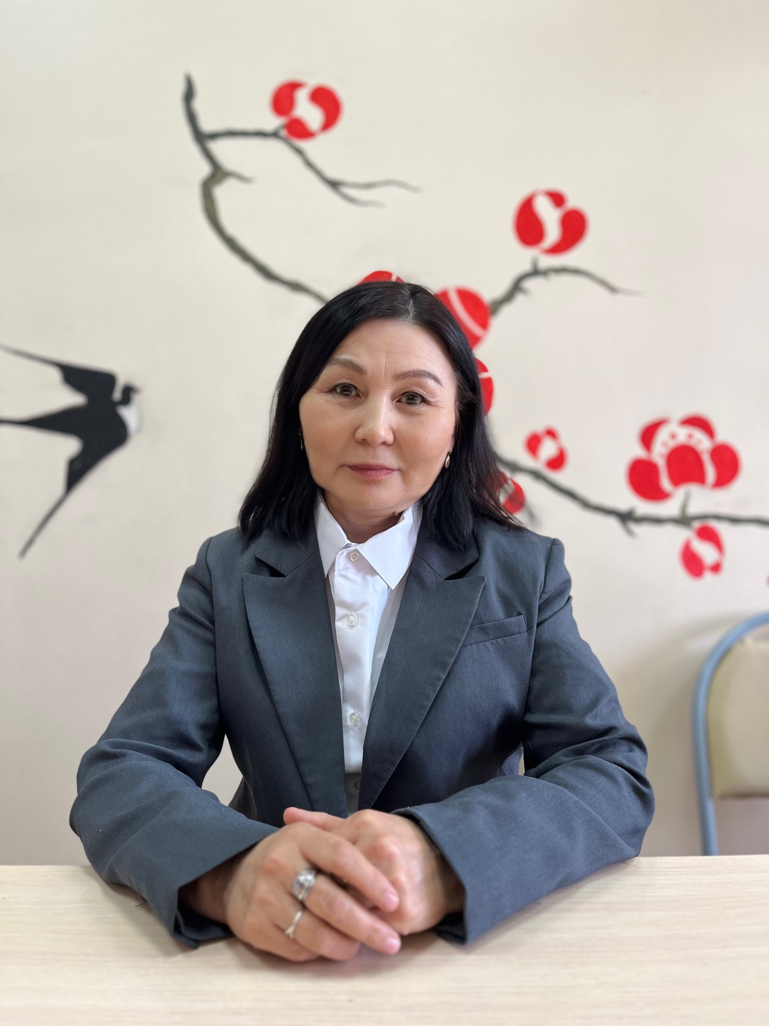 Омарова Катира Аппазовна -Директордың тәрбие ісі жөніндегі орынбасары