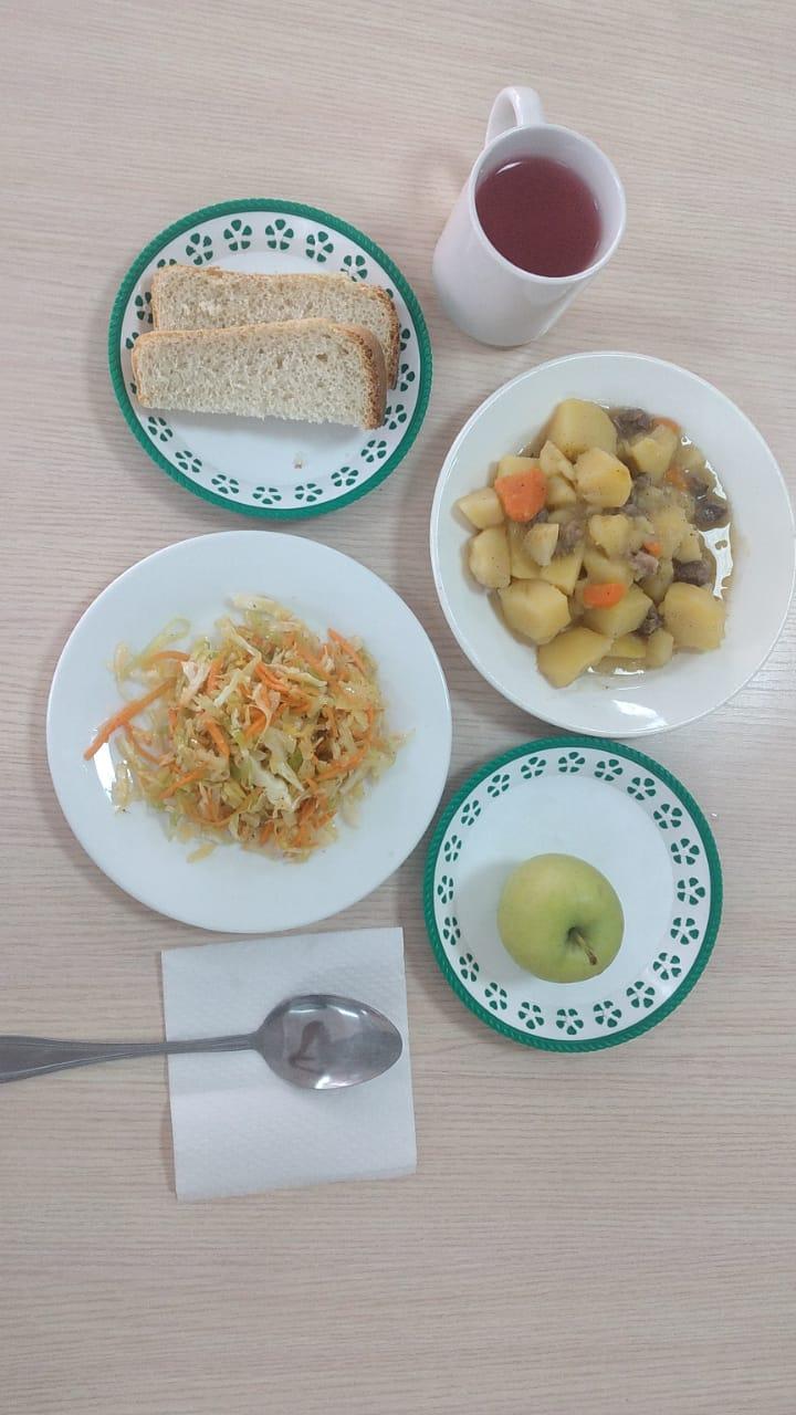 Меню блюд. 1 неделя 2-день (01.02.2022)