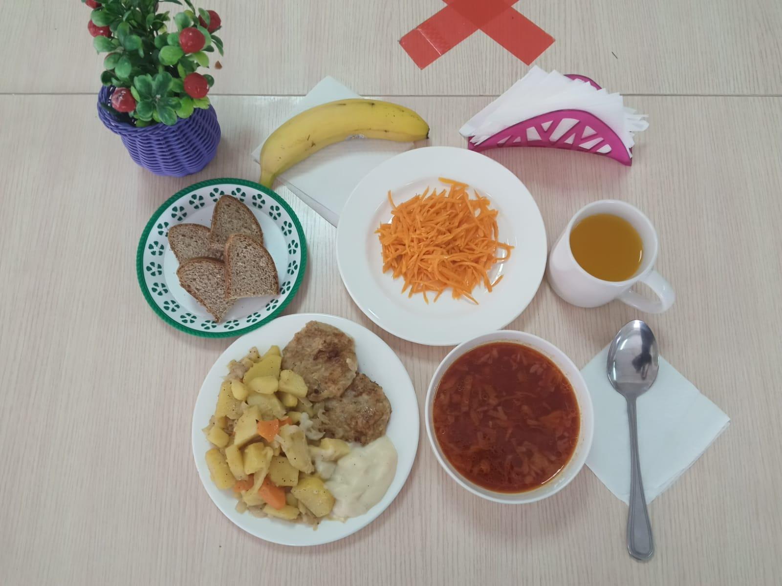 Меню блюд. 1 неделя 4-день (03.02.2022)