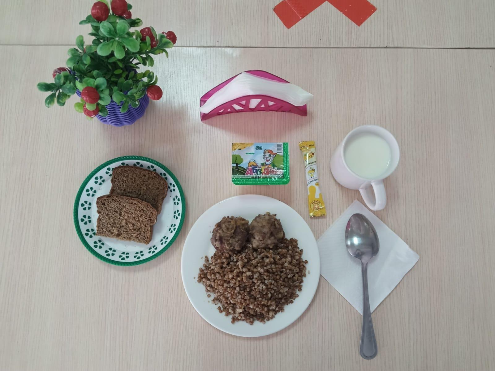 Меню блюд. 2 неделя 1-день (07.02.2022)