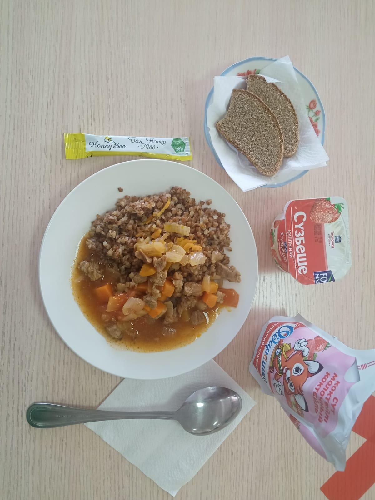 Меню блюд. 3 неделя 1-день (18.04.2022)