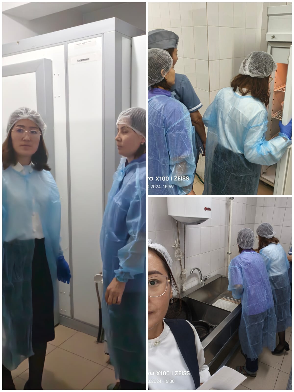 Асхана жұмысын тексеру және ыстық тамақтың сапасын тексеру