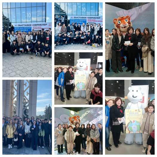 9 сынып оқушылары  “Атакент” көрме орталығында өткен ХХІІІ Халықаралық “ Білім және мансап-2024” білім көрмесін тамашалап қайтты.