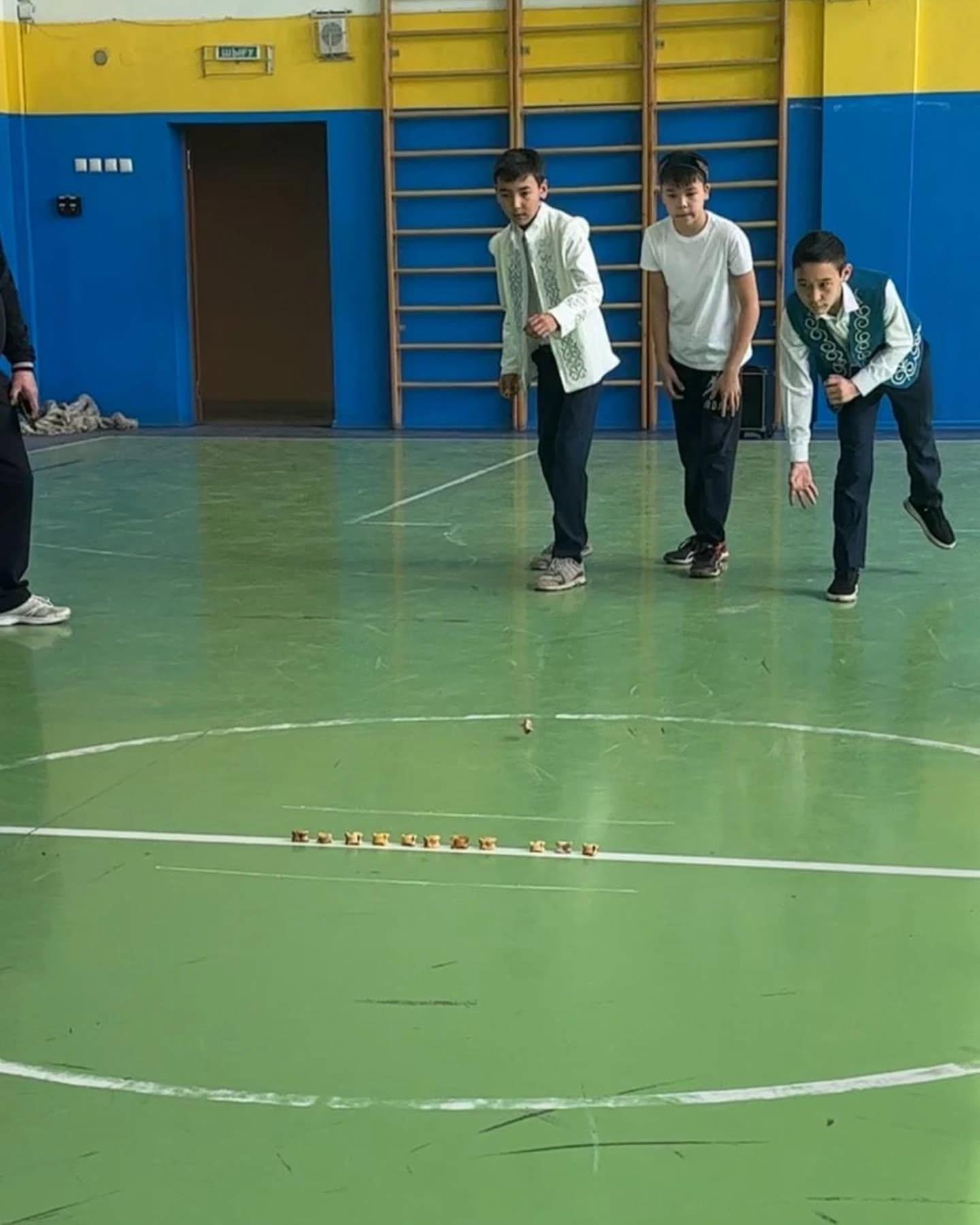 "Ұлттық ойын-ұлт қазынасы" аясында мектепте  бойынша  үзіліс кезінде бос уақытын тиімді өткізу