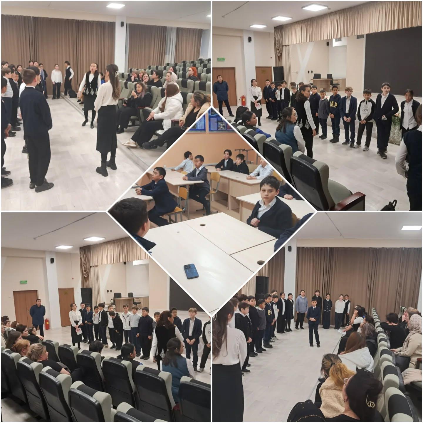 мектеп инспекторы  А.Мухидинмен бірлесе отырып, мектепте  құқықбұзушылық деңгейін төмендету және алдын алу мақсатында кешенді талдау жұмыстары