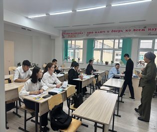 Профориентационная встреча с представителями Алматинского технологического университета